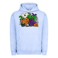 Pigment Grape Ice halloween heart Urban Hoodie - CowGirlArtShop