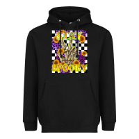 Black stay skeleton hand spooky Heavyweight Hoodie - LillyAllenDesigns