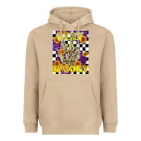 Mushroom stay skeleton hand spooky Heavyweight Hoodie - LillyAllenDesigns