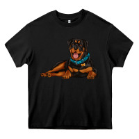 Black rottweiler Heavy Core Tee - Artiststas