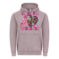 Vintage Zinc western leopard  in october we wear pink heart Vintage Hoodie - AdoDesignShop