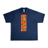 Navy dinosaur brontosaurus pen wrap Urban Heavy Tee - Artiststas