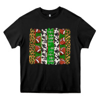 Black football brush strokes Heavy Core Tee - texasbilliewilder