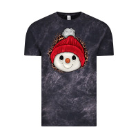 Cloud Black snowman Vintage Tee - JahusDesignShop