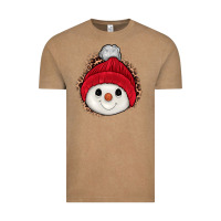 Vintage Coffee snowman Vintage Tee - JahusDesignShop