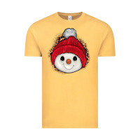 Vintage Mustard snowman Vintage Tee - JahusDesignShop