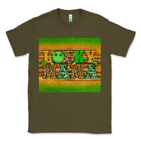 Army Green st patricks day lucky mama Classic Tee - Artiststas