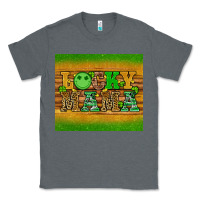 Charcoal Heather st patricks day lucky mama Classic Tee - Artiststas