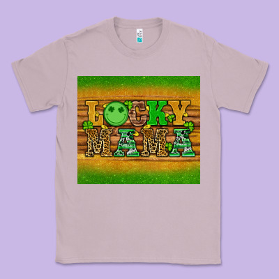 St Patricks Day Lucky Mama Classic Tee Designed By Artiststas