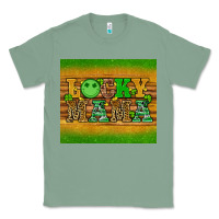 Sage st patricks day lucky mama Classic Tee - Artiststas