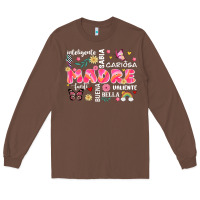 Chestnut ella es mama Long Sleeve Tee - JahusDesignShop