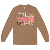 Toasted Coconut ella es mama Long Sleeve Tee - JahusDesignShop