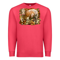 Cardinal western simmental bull Premium Sweatshirt - LillyAllenDesigns