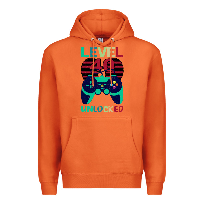 Level 40 Unlocked Premium Hoodie by Bettercallsaul | Teevron