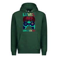 Sports Green Level 40 Unlocked Premium Hoodie - Bettercallsaul