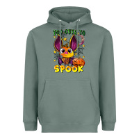 Sage too cute to spook Heavyweight Hoodie - LillyAllenDesigns