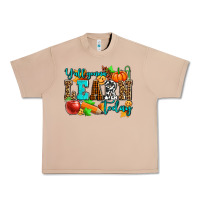 Burro y'all gonna learn today pumpkin and pen Urban Heavy Tee - AdoDesignShop