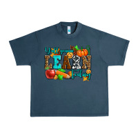 Midnight Navy y'all gonna learn today pumpkin and pen Urban Heavy Tee - AdoDesignShop