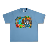 Pebble Blue y'all gonna learn today pumpkin and pen Urban Heavy Tee - AdoDesignShop
