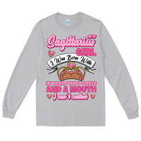 Moon Dust As A Sagittarius Girl I Was Born With My Heart On My Sleeve And  Mouth Long Sleeve Tee - Jasminsmagicworld