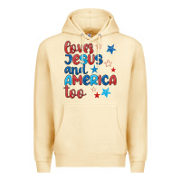 Pina Colada love jesus and america too Premium Hoodie - JahusDesignShop