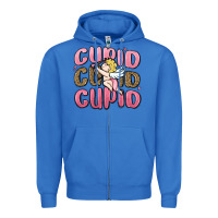 True Royal cupid cupid cupid valentine's day Zipper Hoodie - MaliasSmallBusiness