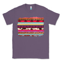 Lavender aztec western leopard cowhide background Classic Tee - AdoDesignShop
