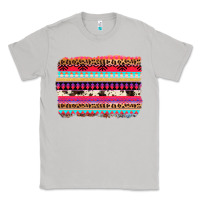 Moon Dust aztec western leopard cowhide background Classic Tee - AdoDesignShop