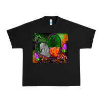 Black halloween heart mouse pad Urban Heavy Tee - BundleAndBundleShop