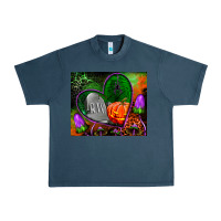 Midnight Navy halloween heart mouse pad Urban Heavy Tee - BundleAndBundleShop