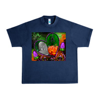 Navy halloween heart mouse pad Urban Heavy Tee - BundleAndBundleShop
