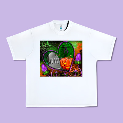 Halloween Heart Mouse Pad Urban Heavy Tee Designed By Bundleandbundleshop