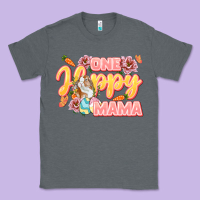 One Hoppy Mama Classic Tee Designed By Lillyallendesigns