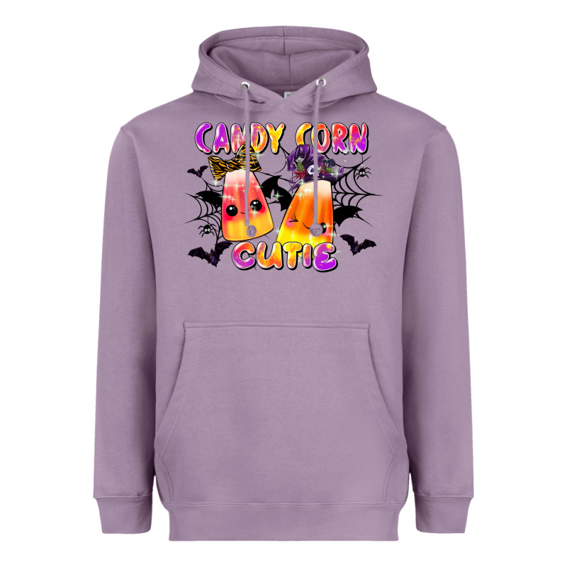 Candy Corn Cute Heavyweight Hoodie by LillyAllenDesigns | Teevron