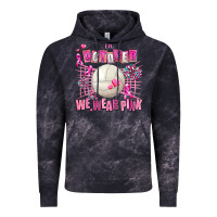 In October We Wear Pink Volleyball Vintage Hoodie | Teevron