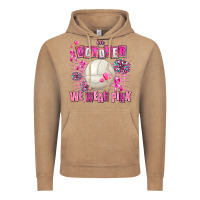 Vintage Coffee in october we wear pink volleyball Vintage Hoodie - AdoDesignShop