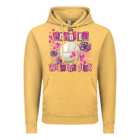 Vintage Mustard in october we wear pink volleyball Vintage Hoodie - AdoDesignShop