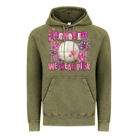 Vintage Olive in october we wear pink volleyball Vintage Hoodie - AdoDesignShop