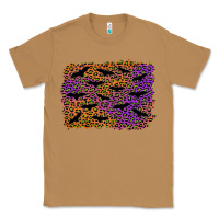 Toasted Coconut halloween leopard bat background Classic Tee - AdoDesignShop