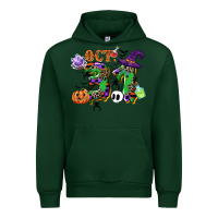 Forest Green october 31 Urban Hoodie - CowGirlArtShop
