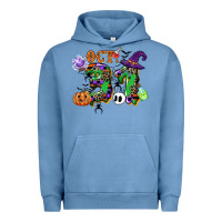 Pigment Pebble Blue october 31 Urban Hoodie - CowGirlArtShop