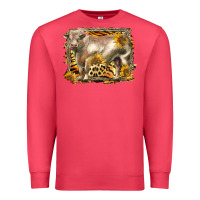 Cardinal western charolais bull Premium Sweatshirt - LillyAllenDesigns