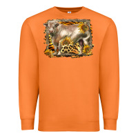 Western Charolais Bull Premium Sweatshirt | Teevron