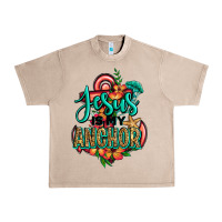 French Oak jesus is my anchor Urban Heavy Tee - Jasminsmagicworld
