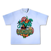 Grape Ice jesus is my anchor Urban Heavy Tee - Jasminsmagicworld