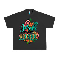 Pigment Black jesus is my anchor Urban Heavy Tee - Jasminsmagicworld