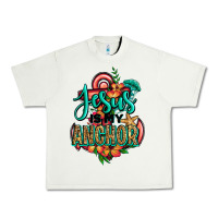 Pistachio jesus is my anchor Urban Heavy Tee - Jasminsmagicworld