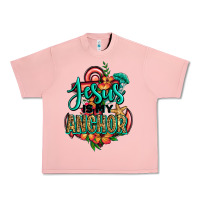 Salmon jesus is my anchor Urban Heavy Tee - Jasminsmagicworld