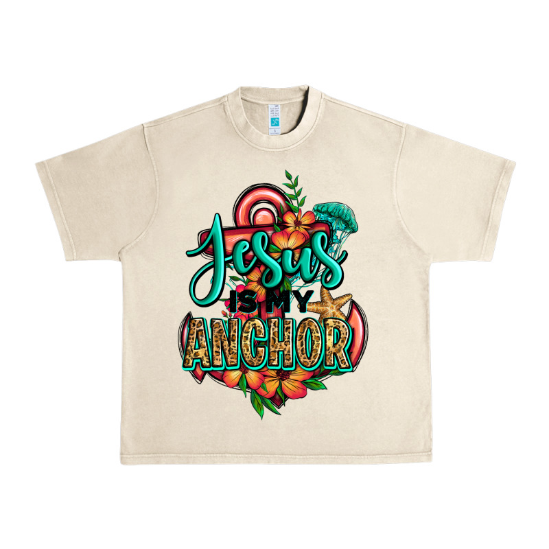 Jesus Is My Anchor Urban Heavy Tee by Jasminsmagicworld | Teevron