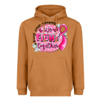 Meerkat breast cancer awareness we fight together Heavyweight Hoodie - LillyAllenDesigns
